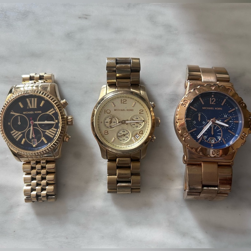3 Michael Kors Watches